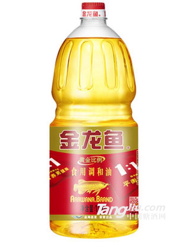 金龙鱼黄金比例1：1：1调和油1.8L