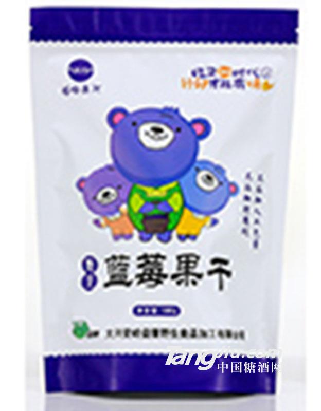 塔哈尔河蓝莓果干东北特产大兴安岭蓝莓果干果