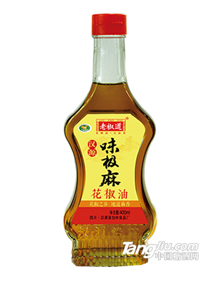老椒道汉源味极麻花椒油400ml