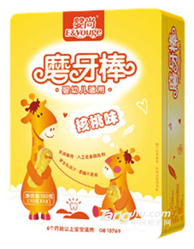 婴尚孔磨牙棒（核桃味）120g