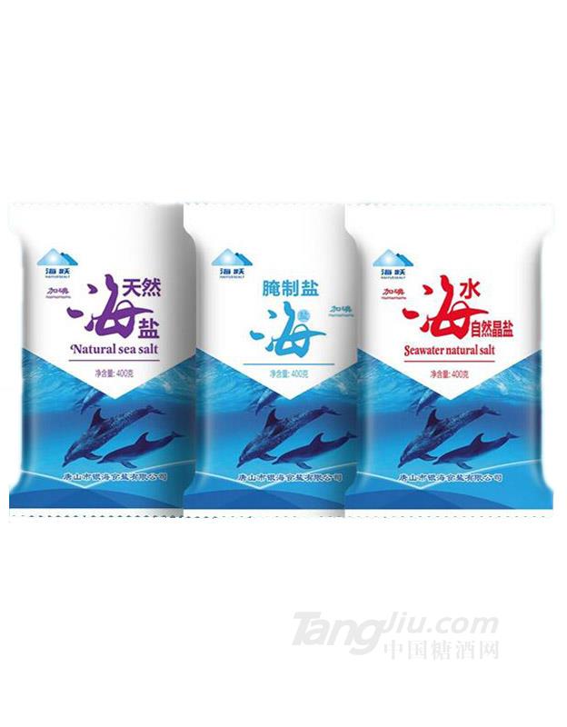 海跃天然海盐400g