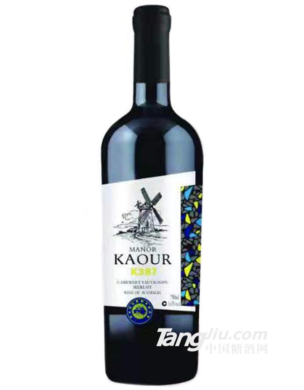 14.5°卡澳K387干红葡萄酒-750ml