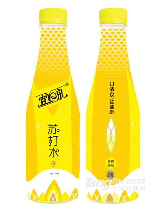 宜泉柠檬味苏打水400ml