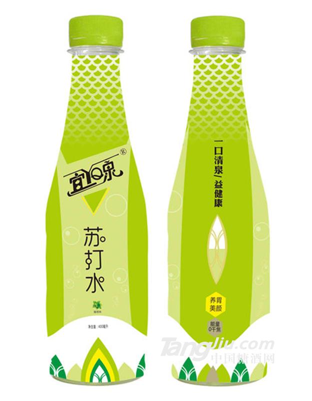 宜泉薄荷味苏打水400ml
