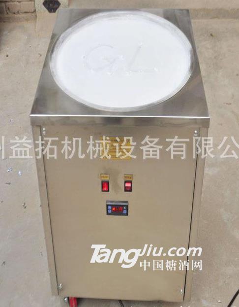 供应单圆盘炒冰机专业加工设备
