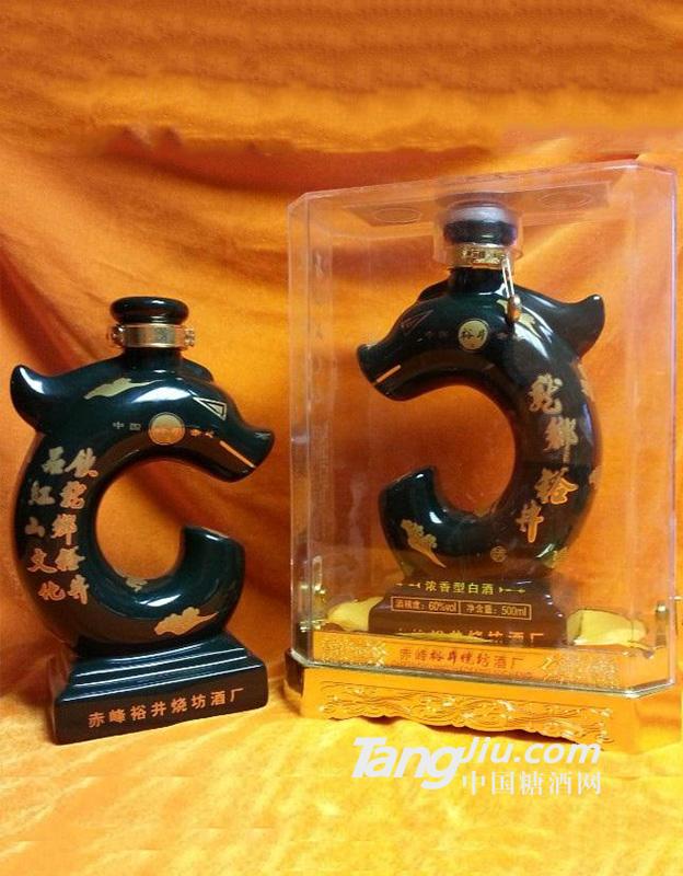 60°裕井烧坊 龙乡裕井(绿）500ml