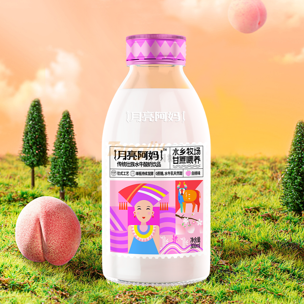 月亮阿妈白桃味水牛酸奶饮品300ml.png
