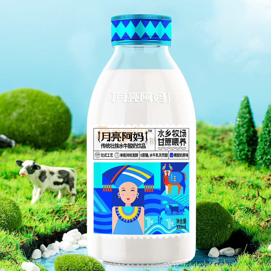 月亮阿妈原味水牛酸奶饮品300ml.png