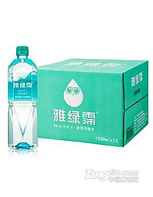 雅绿霈饮用天然水1500ml
