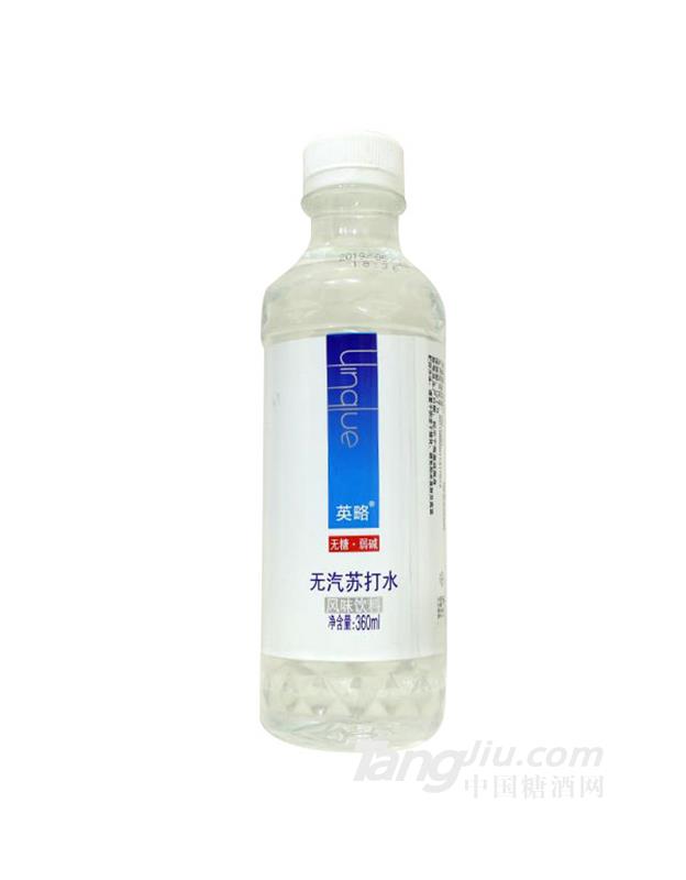 英略无汽苏打水饮料360ml