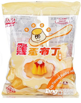 晶晶鸡蛋味果冻