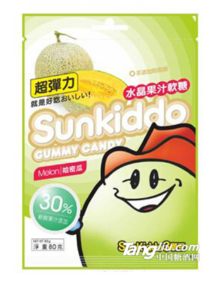 sun kiddo哈密瓜QQ软糖