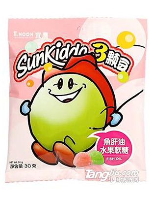 sun kiddo魚肝油水果软糖30g