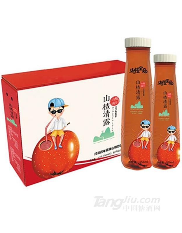 山楂宝贝山楂清露山楂果肉果汁350ml