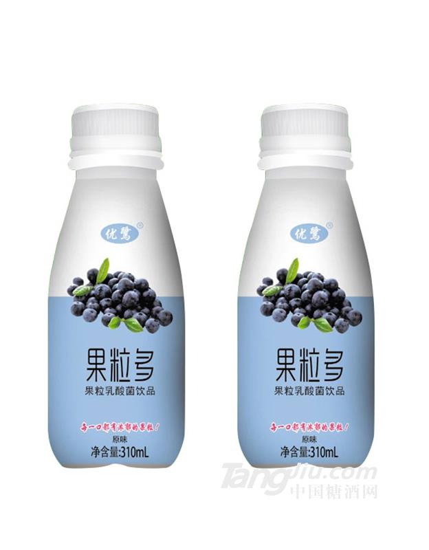 优鹭果粒多乳酸菌饮品原味310ml