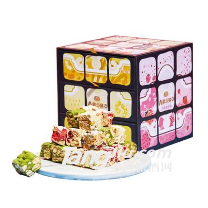 AKOKO甜心魔方雪花酥手工糕点心牛轧-360g