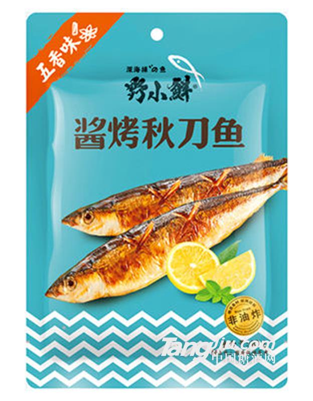 野小鲜酱烤秋刀鱼(五香味)40g