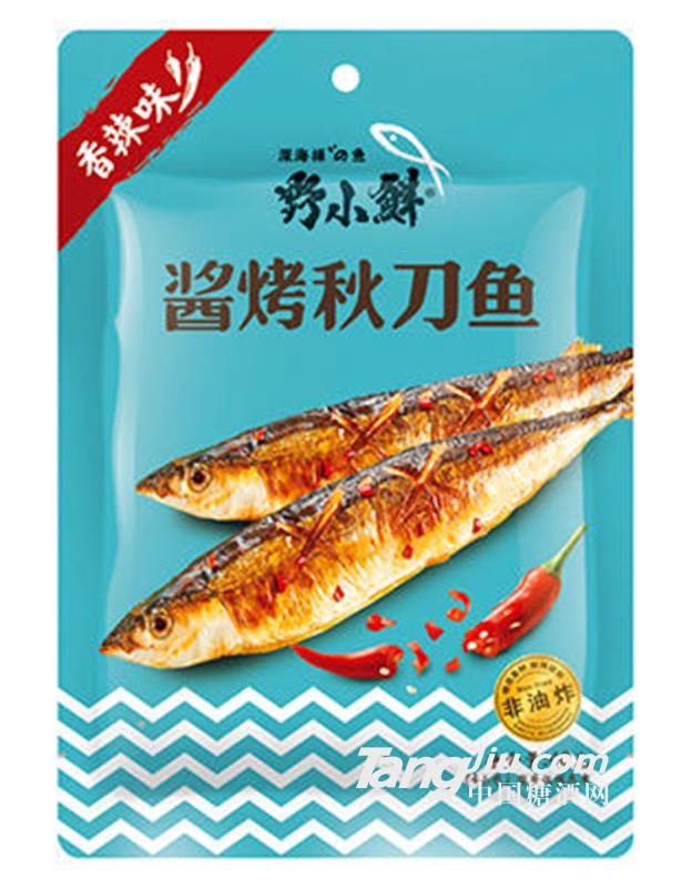 野小鲜酱烤秋刀鱼(香辣味)40g