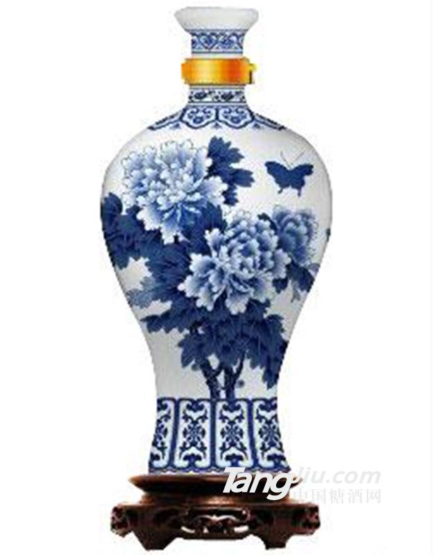 杏花村清香瑰宝酒青花1500ml 
