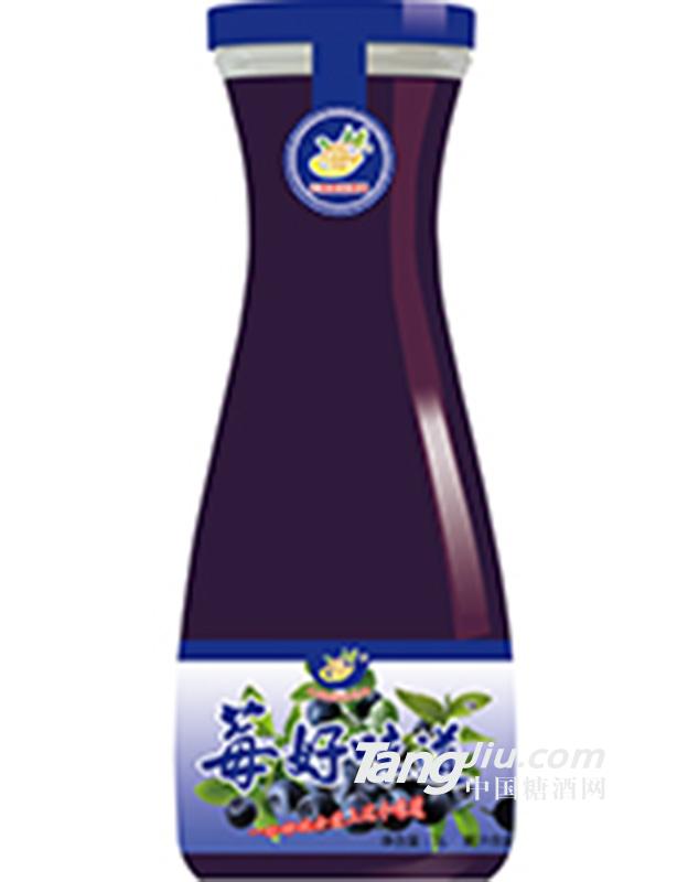 云南原始雨林 莓好味道蓝莓汁1L