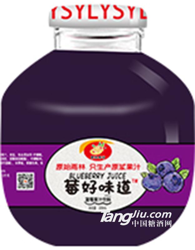 云南原始雨林 莓好味道蓝莓果汁饮料300mL