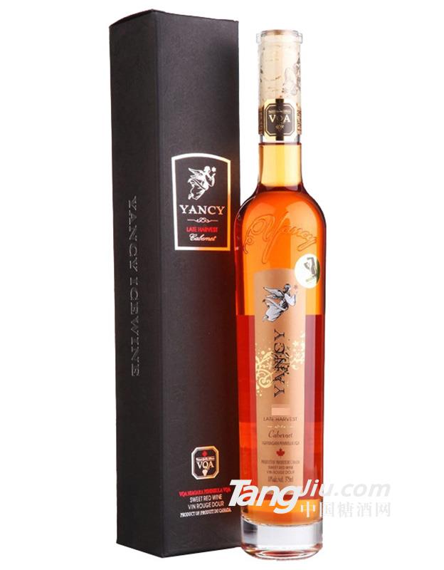 云惜（YANCY）精选晚收甜红葡萄酒 375ML
