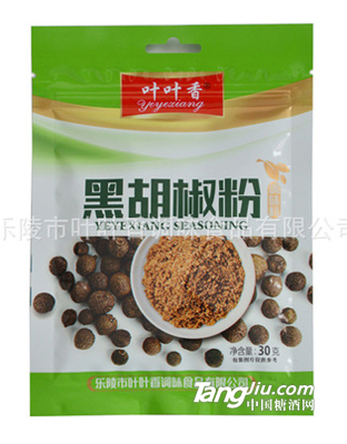 叶叶香 黑胡椒粉 30g