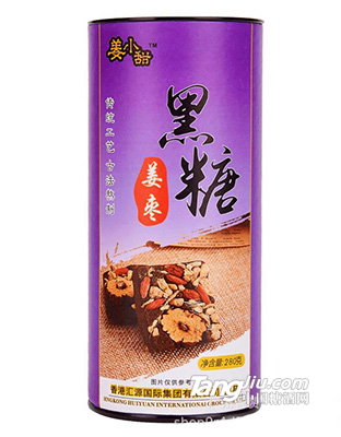 姜枣黑糖古法熬纯手工零添加罐装黑糖内含独立包装280g