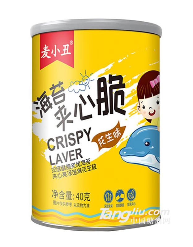 麦小丑夹心海苔脆花生味40g
