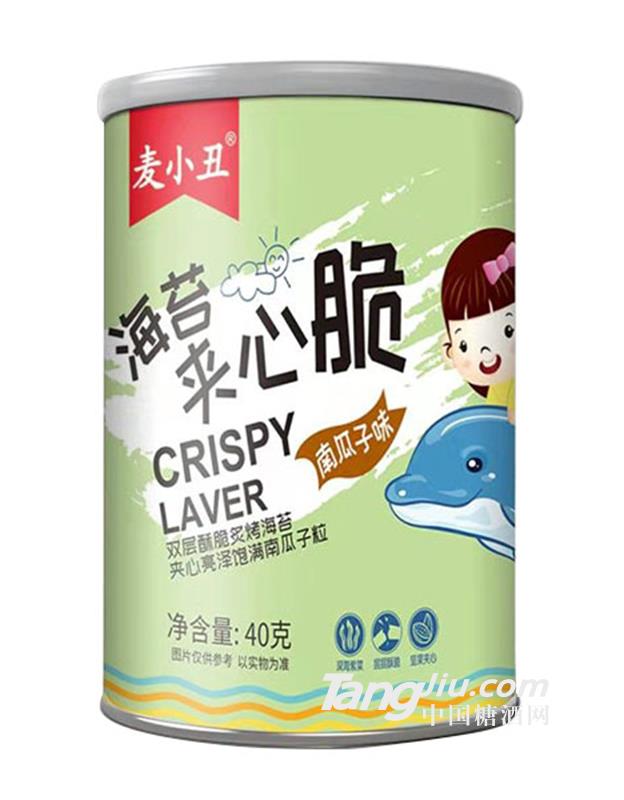 麦小丑夹心海苔脆南瓜子味40g