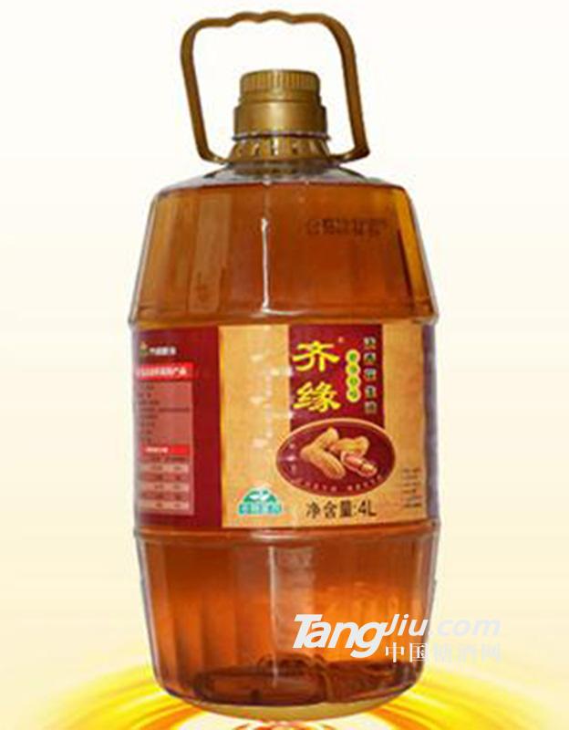 浓香花生油4L