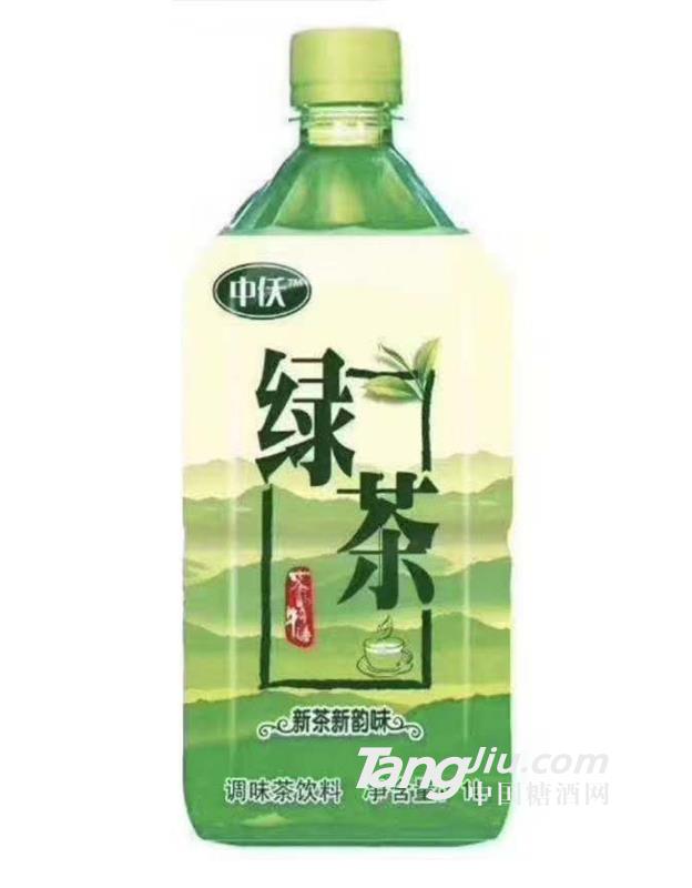 调味绿茶饮料1L