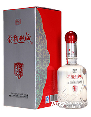 42度柔和双沟(银)450ml