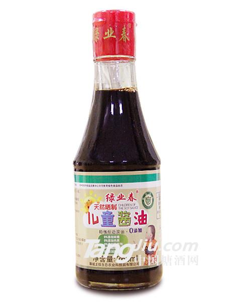 绿业春儿童酱油260ml