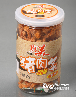 原味猪肉条80g