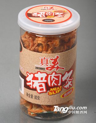 香辣味猪肉条80g