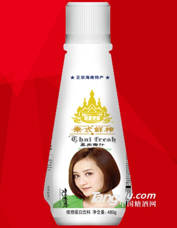 椰果世家泰式鲜榨椰汁 480ml