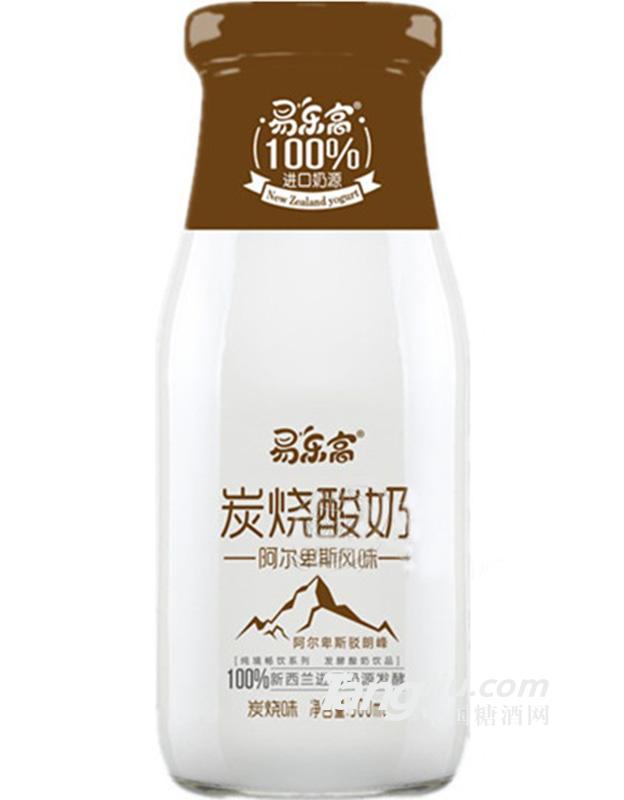 易乐高炭烧酸奶 炭烧味300ml