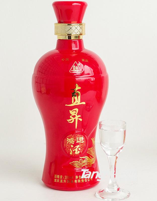 直升鸿运小曲红瓶500ml