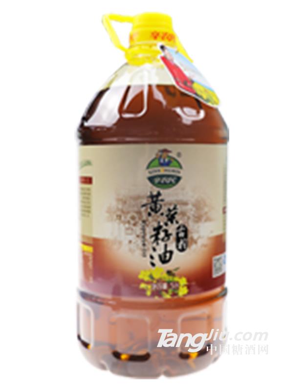 古榨黄菜籽油