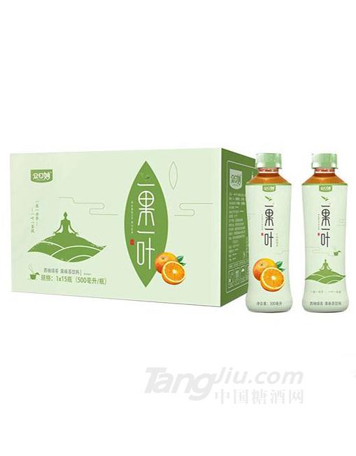 众口妙西柚绿茶500ml