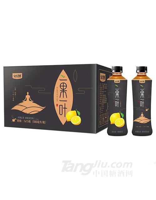 众口妙柠檬红茶500ml