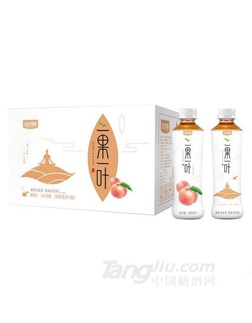 众口妙蜜桃乌龙茶500ml