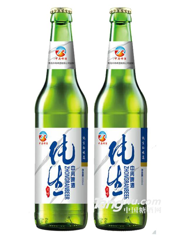 青岛中冉-纯生啤酒-330ml