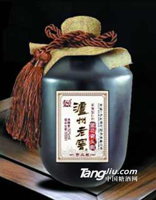 泸州老窖蓝花瓶手工版