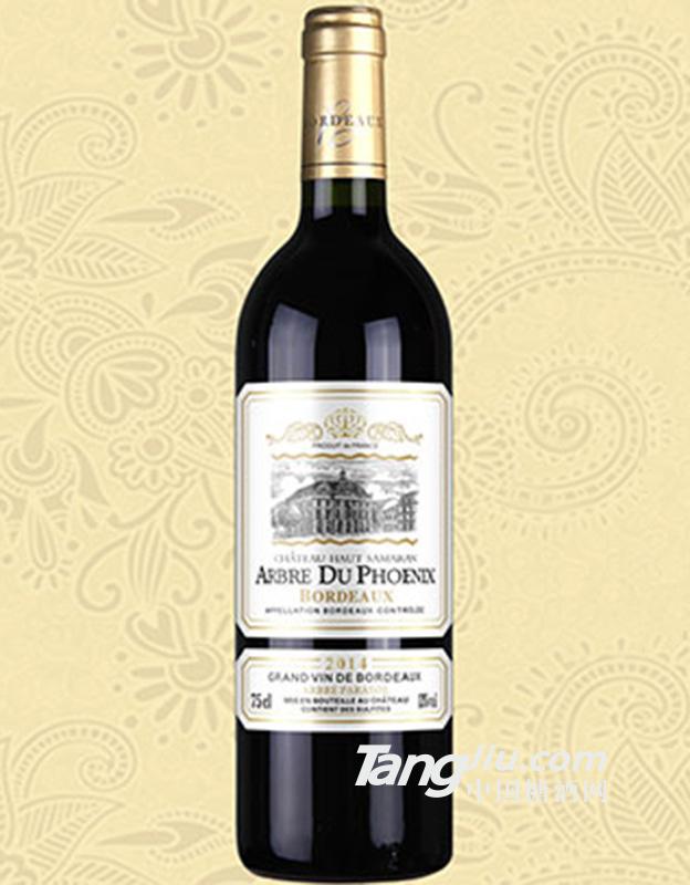 13度 梧桐2014干红葡萄酒 750ml