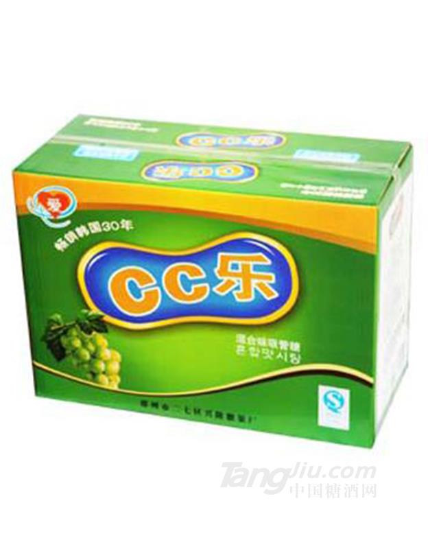 cc乐糖果葡萄味绿色箱装