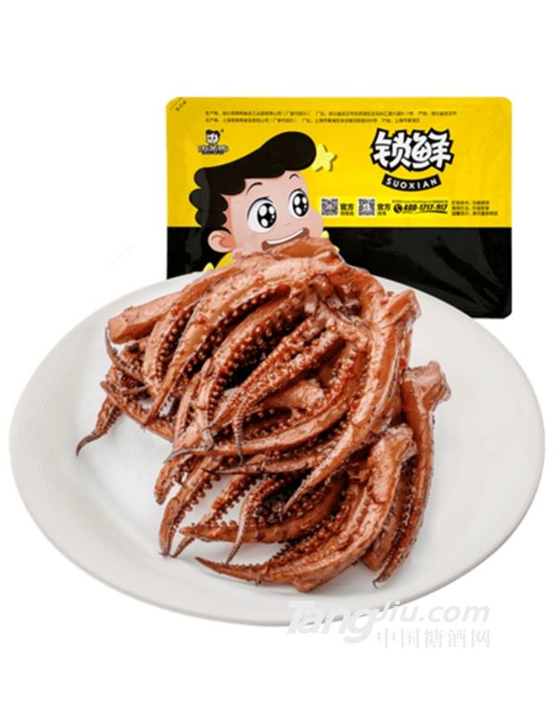 周黑鸭锁鲜气调盒装卤鱿鱼260g