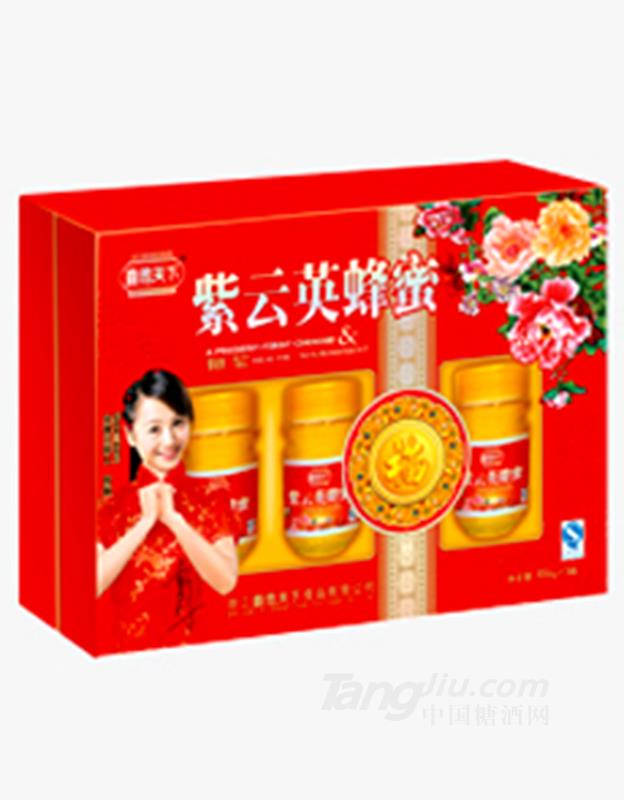 紫云英蜂蜜糖浆450克X3瓶