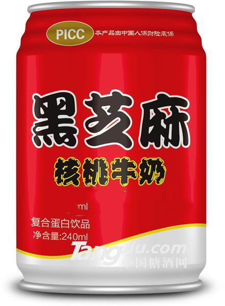 黑芝麻核桃牛奶 240ml